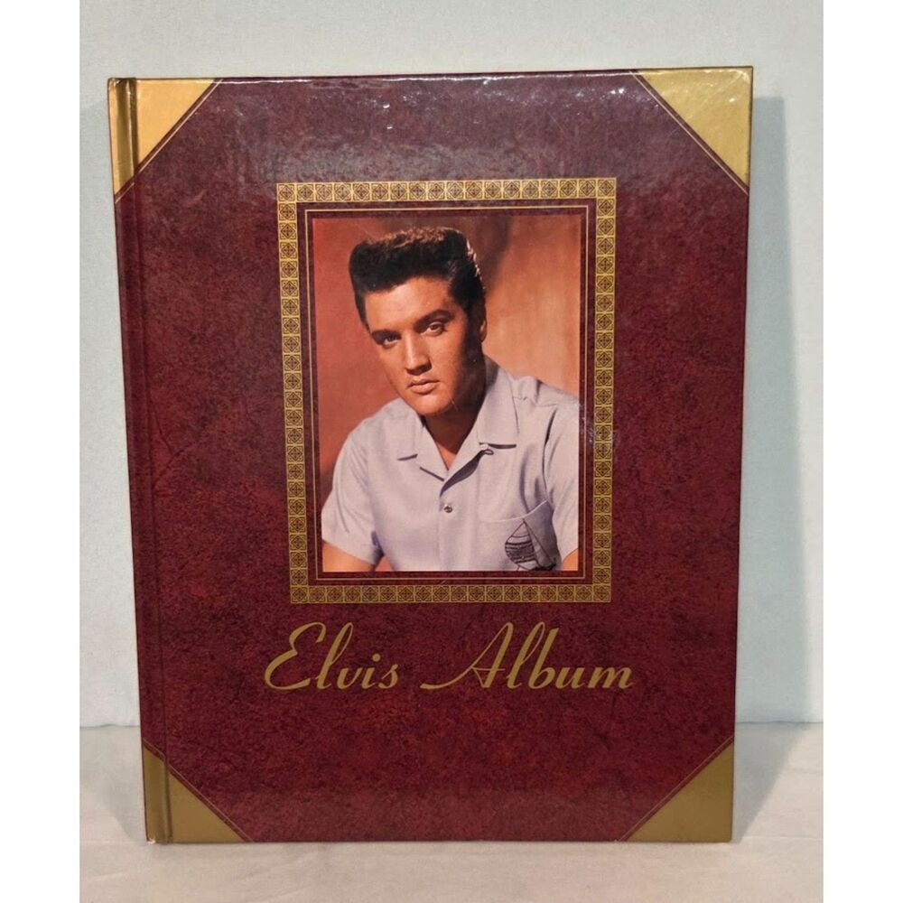 Elvis Album Hardcover Scrapbook Photo Book 2001 | Elvis Presley Memorabilia